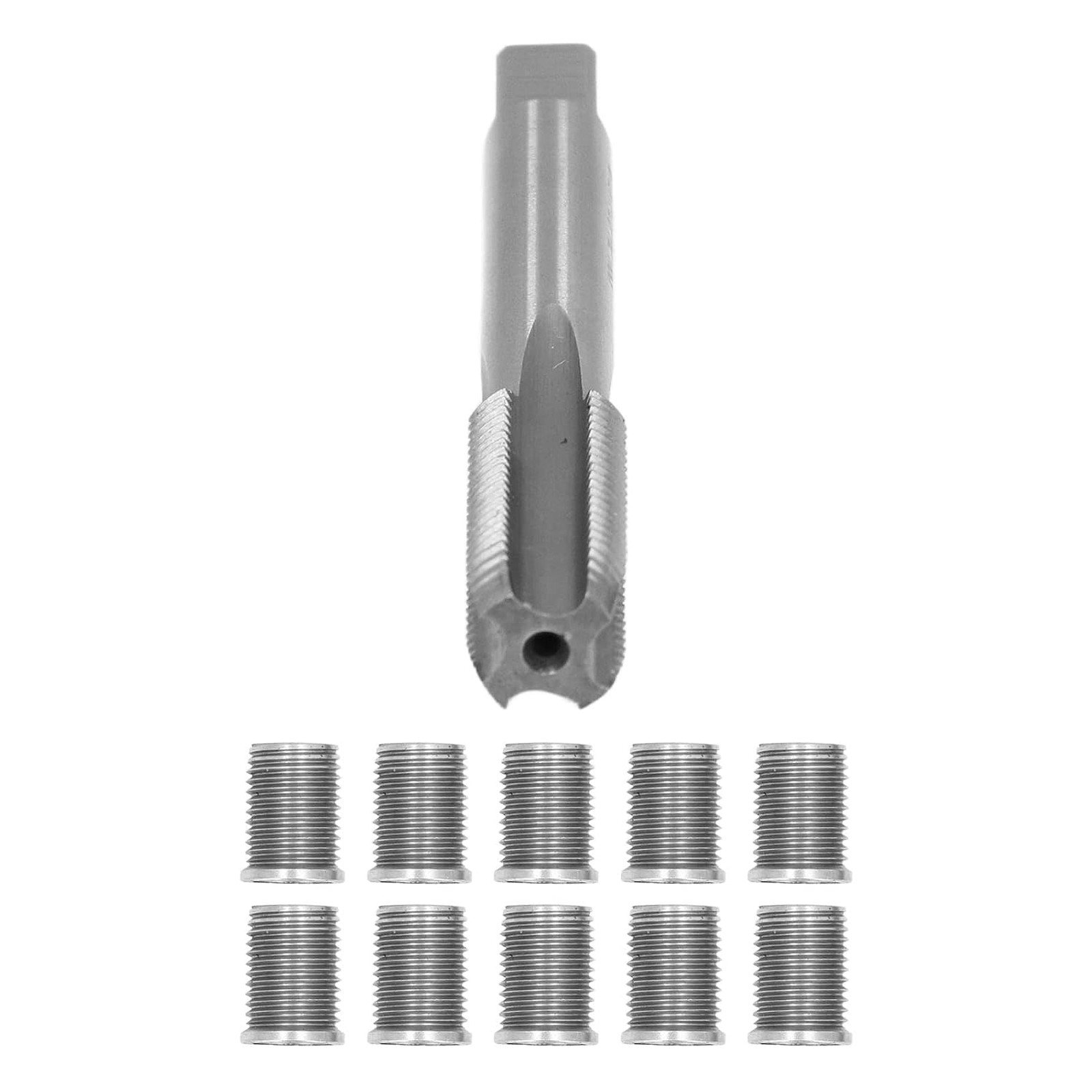 Spark Plug Thread Repair Kit M10x1.25 M12x1.25 Stainless Steel Engine Repair Tap