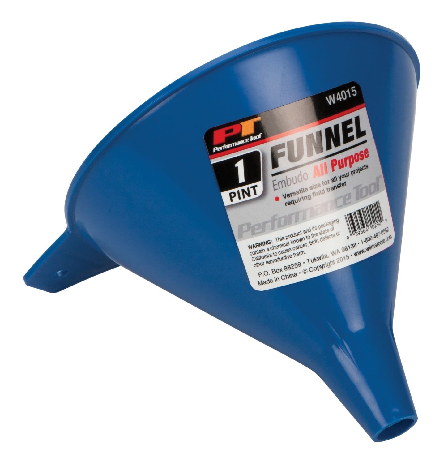 Performance Tool W4015 1 Pint All Purpose Funnel