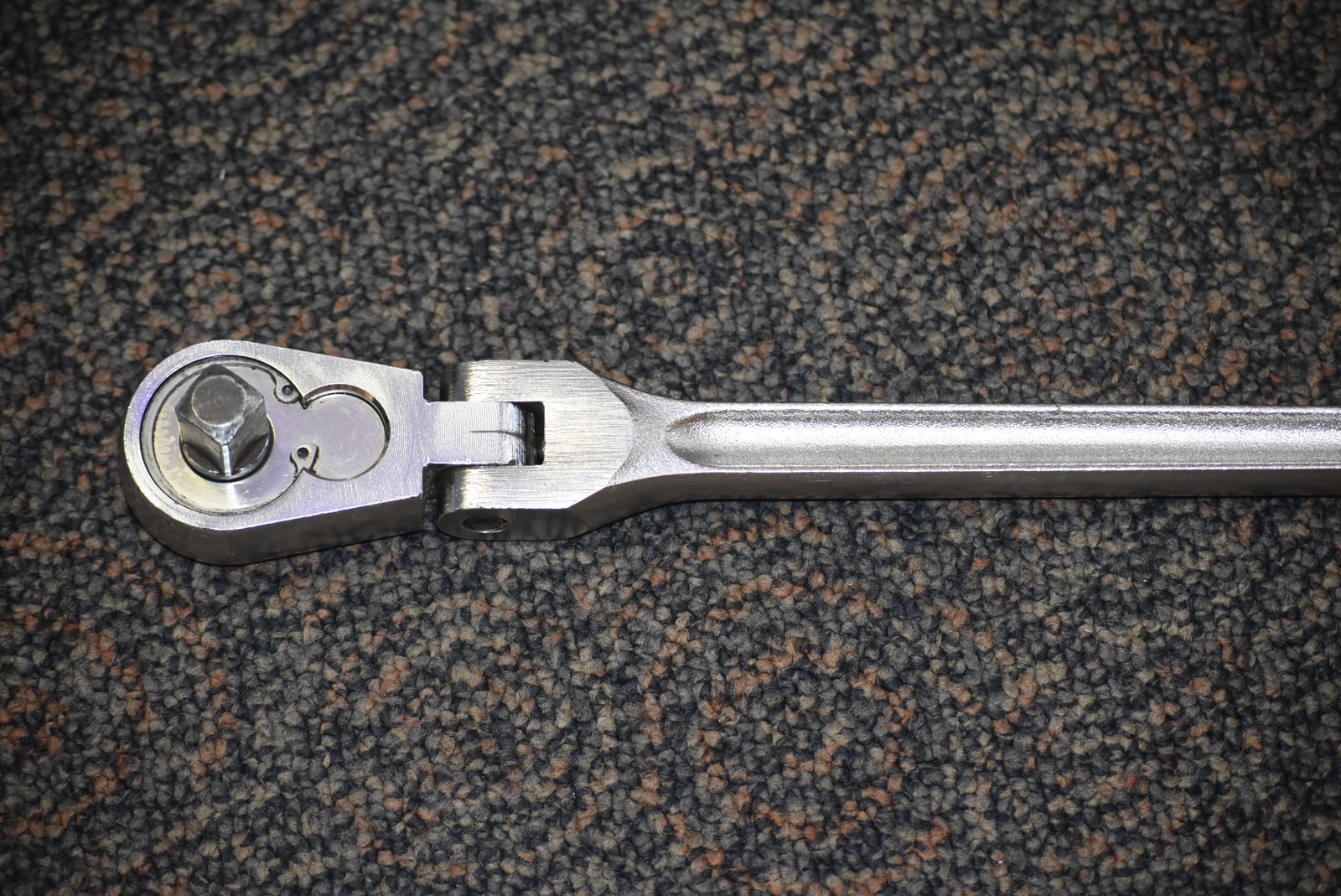 Vintage Craftsman 1/2″ Drive Flex Head Long Handle Socket Ratchet VVZ 44816 USA