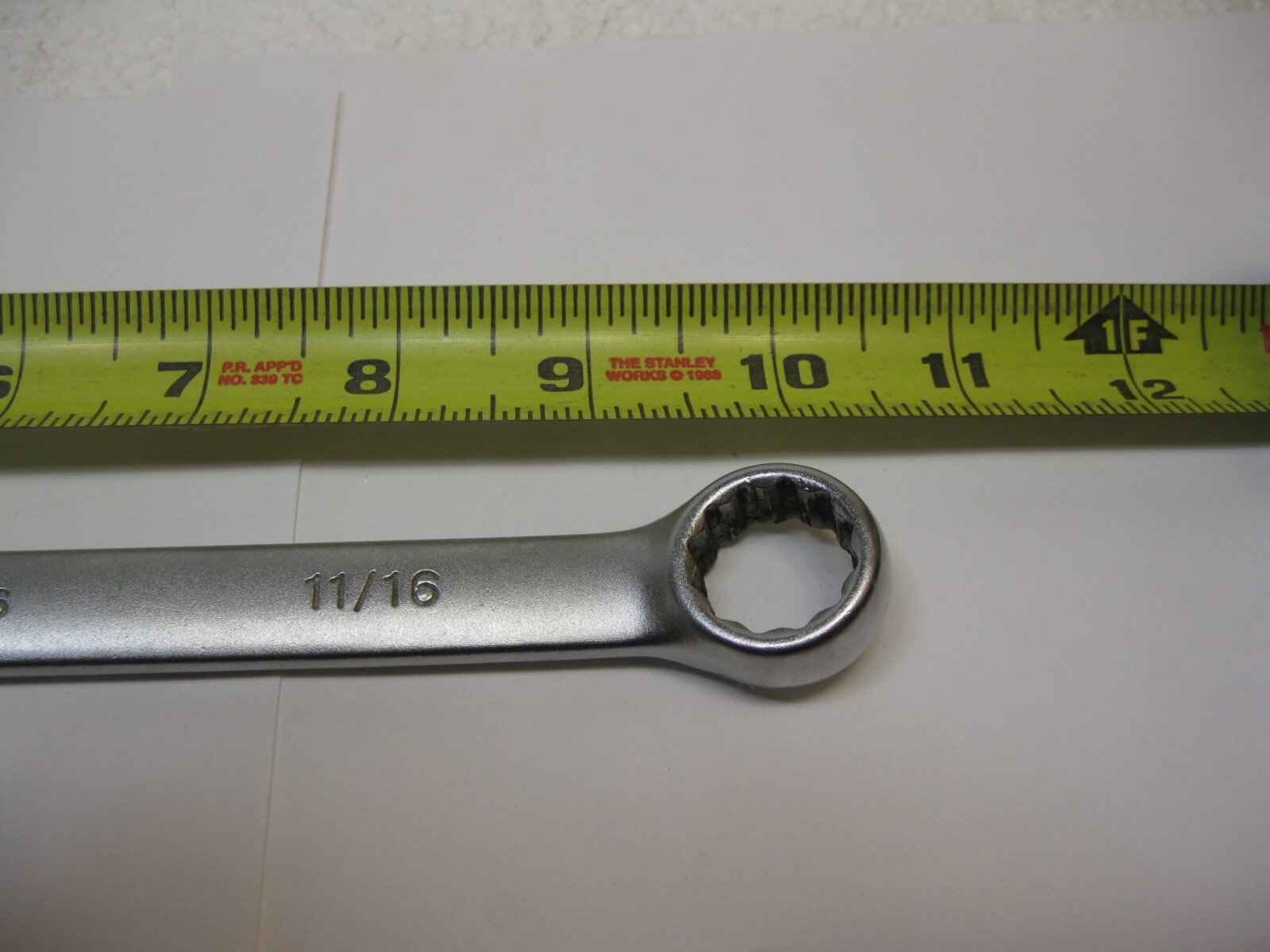 Blue Point tools 11/16 SAE Combination Wrench BLPCW1116 Nice!