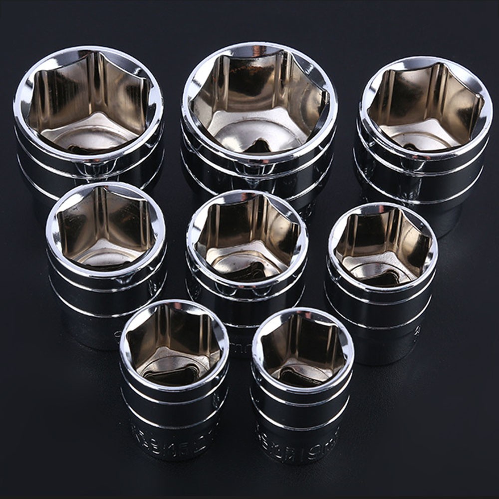 1/2″ Drive 6 Point Shallow & Deep Metric Socket 8mm-32mm Standard Sockets Cr-v ！