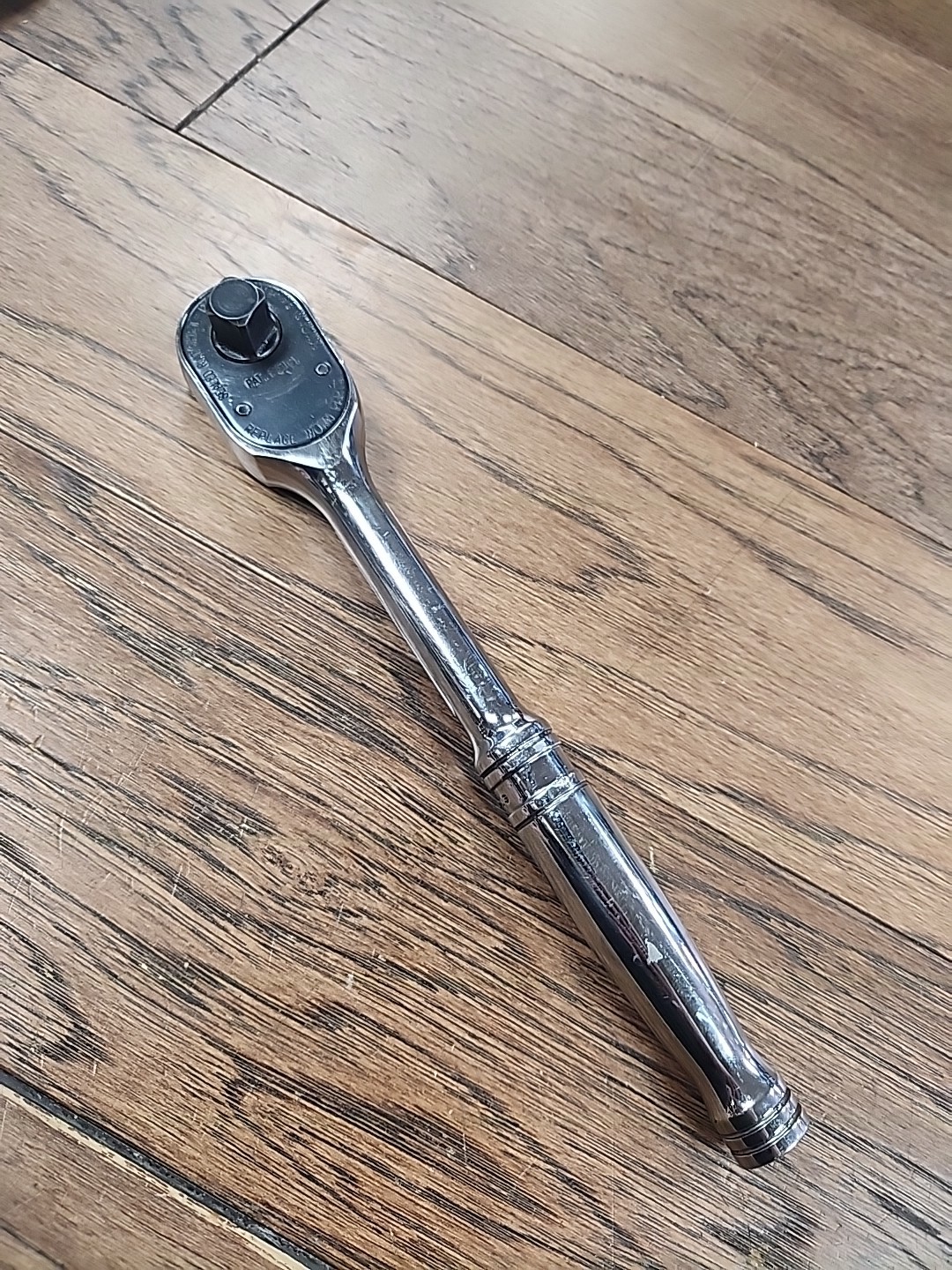 Snap-on Tools USA 1/2″ Drive Chrome Handle Ratchet S80A
