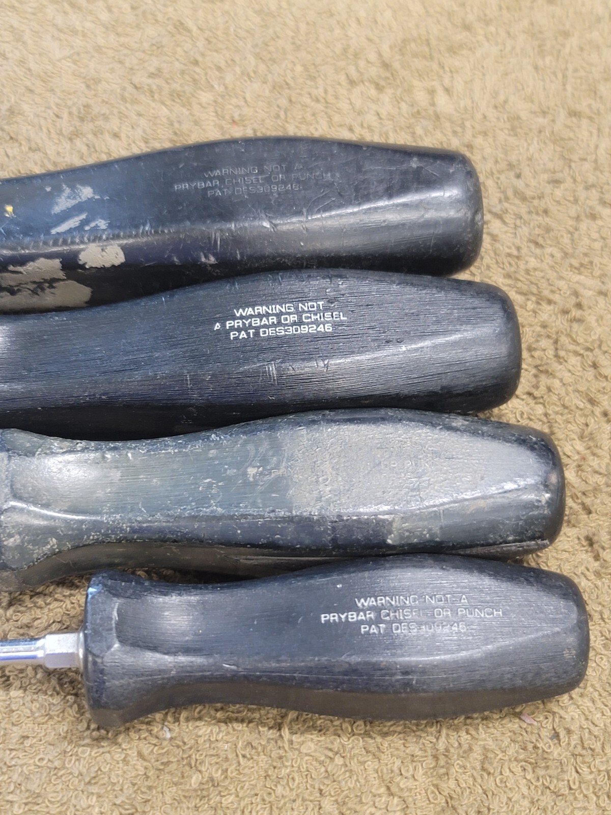 4 Snap on Screwdriver Set Slotted Philips Flat Head GSDD8 GSDD6 SDDP42 SDDP31