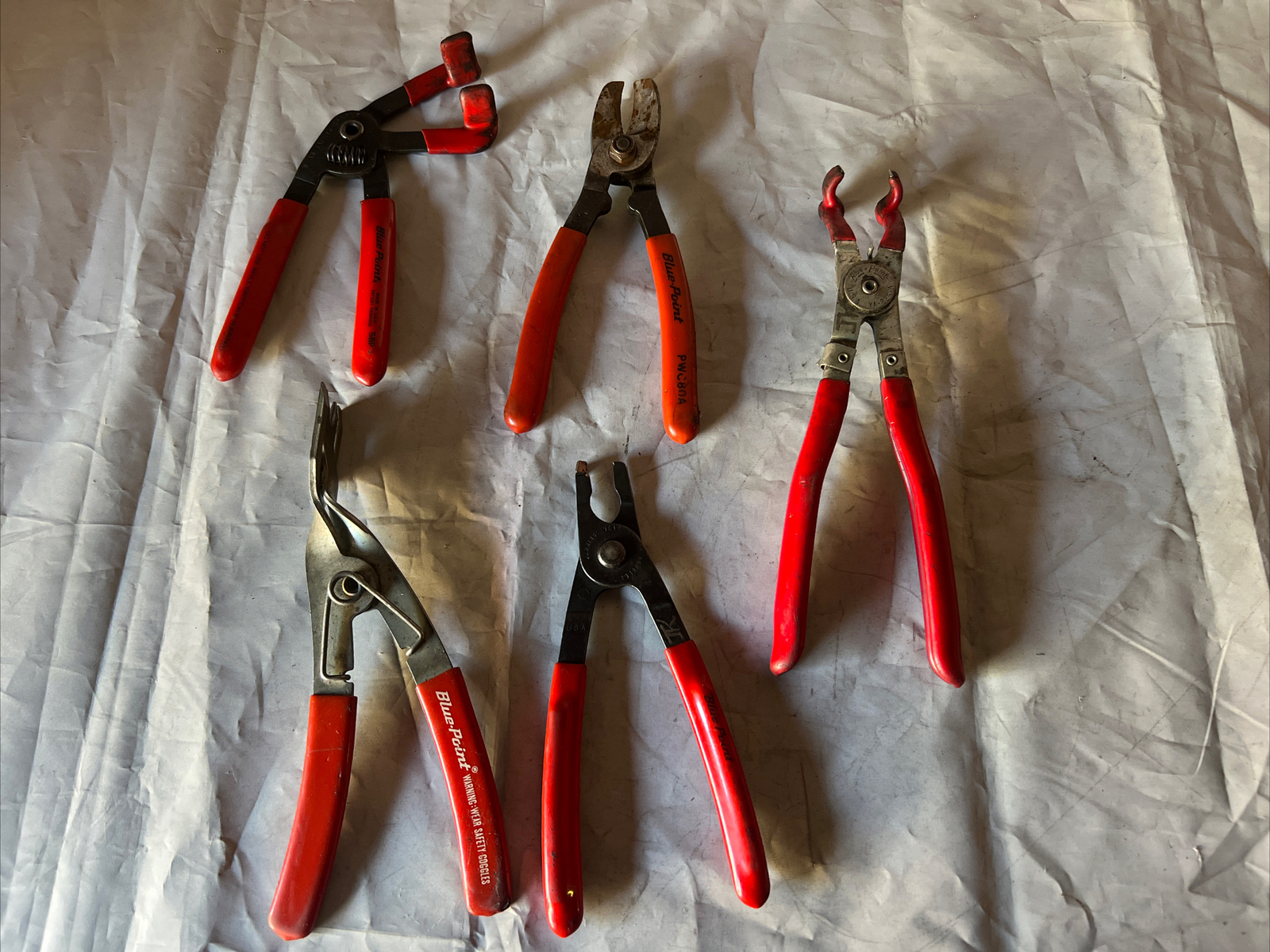 LOT Of 5 BLUE POINT TOOLS