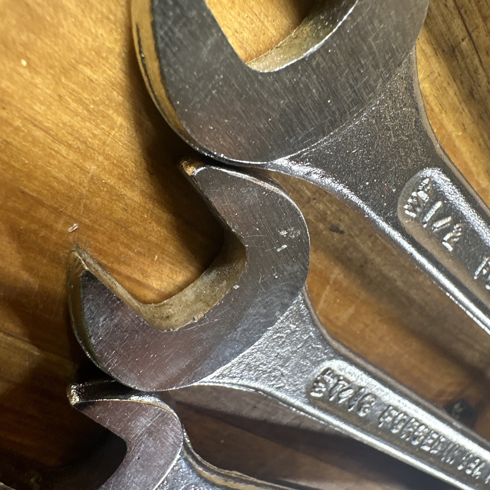 Vintage Sears Companion USA Combination Wrench Set 6 Pc. SAE 3/8-11/16 Inch