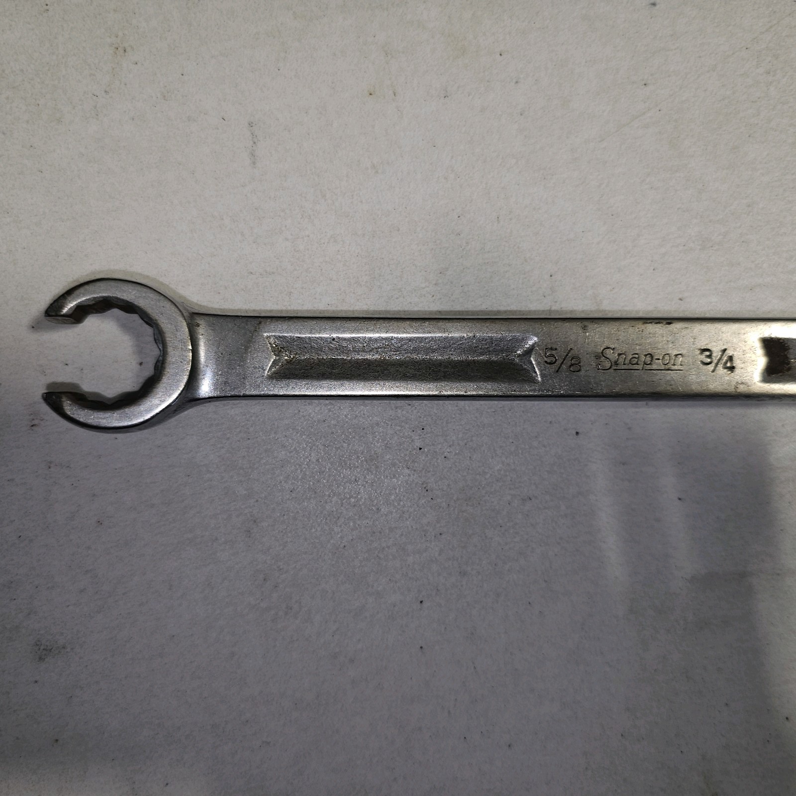 Snap On 5/8″ X 3/4″ RXV-2024 Flare Line Nut Wrench 12 Point