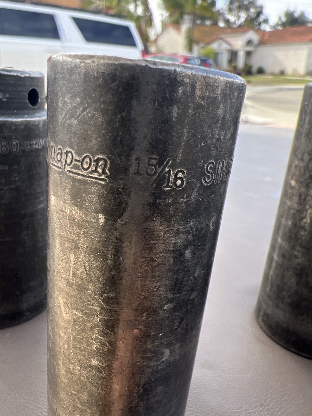 SNAP ON 1/2″ Drive Deep Impact Socket LOT Set 7pc SIM380-SIM160 model