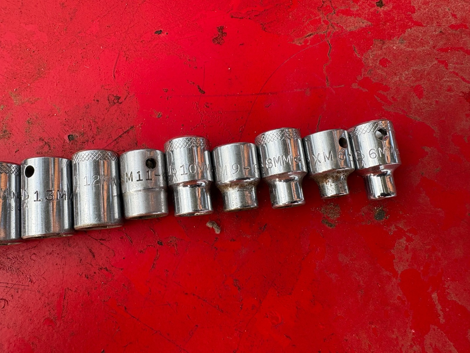 mac tools 3/8 drive metric socket set 6pt