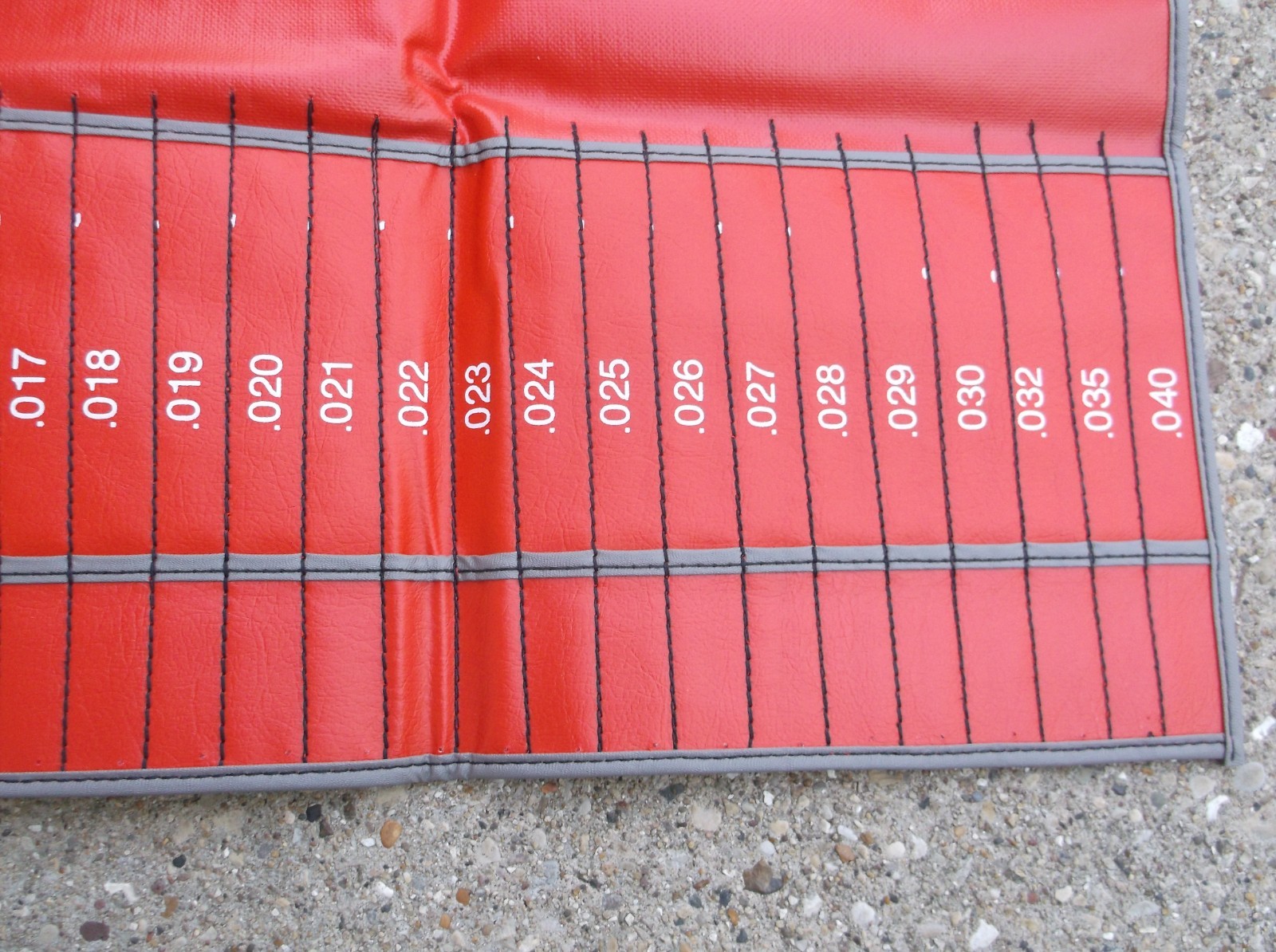 NOS Bag Only; Long & Short Feeler Gauge Tool Bag Roll 30″ x 23″