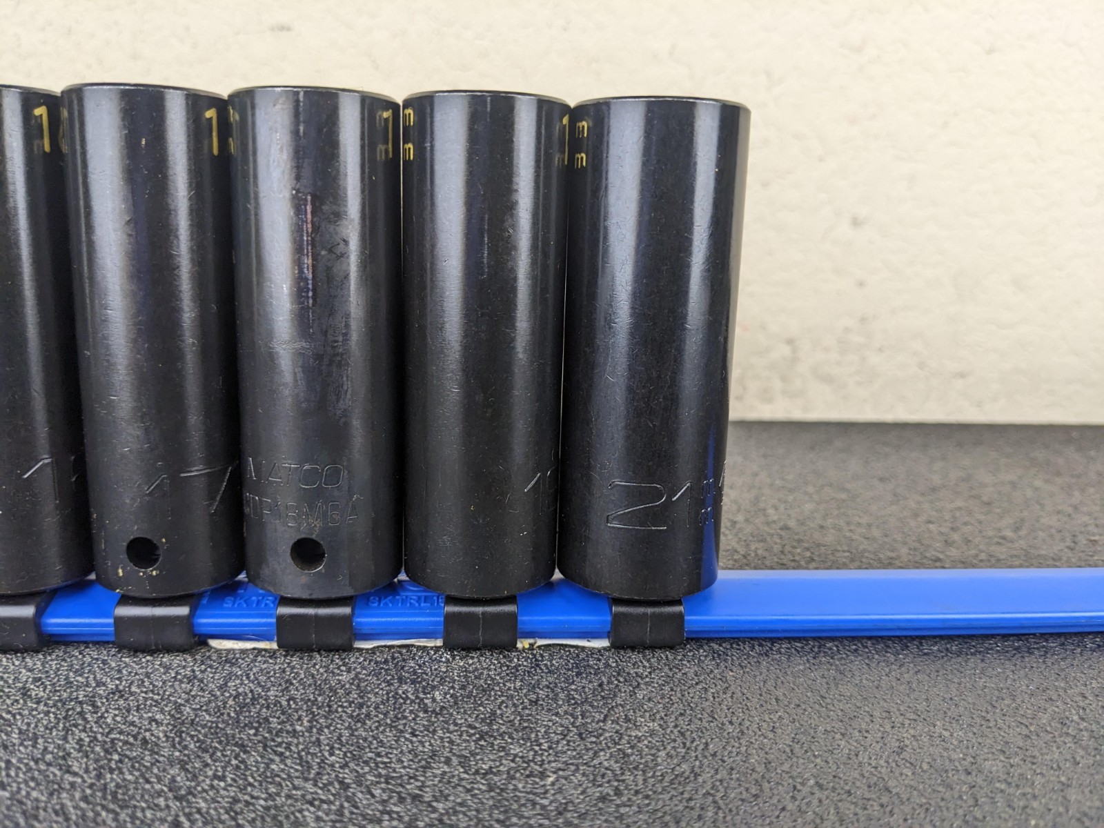 #bp134 Matco Tools NEW 1/2″ Drive METRIC Deep IMPACT Socket Set SCDPM116TA