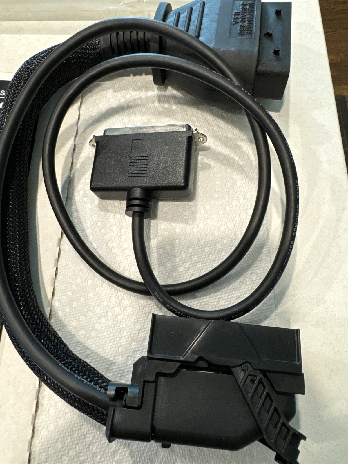 Kent Moore J-39700-650 Breakout Box Adapter Harness With Overlay GM
