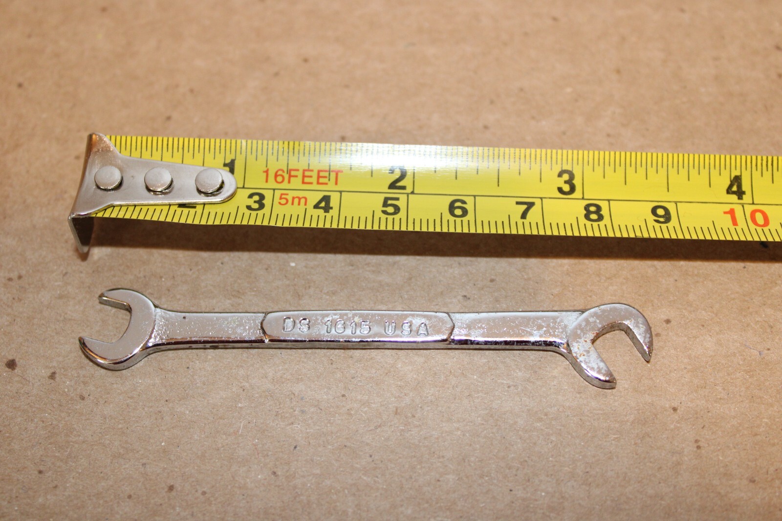 Snap On Tools DS1516 ~ 15/64–1/4″ SAE 15°/ 60° Offset Open-End Ignition Wrench B