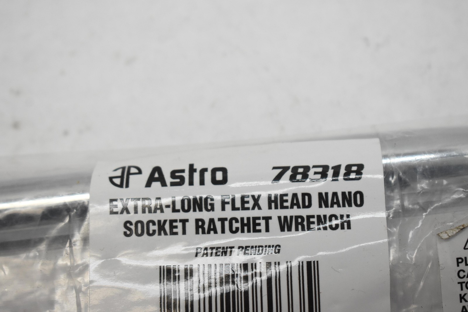 Astro 78318 Extra-Long Flex Head Nano Socket Ratchet Wrench Silver New Tool