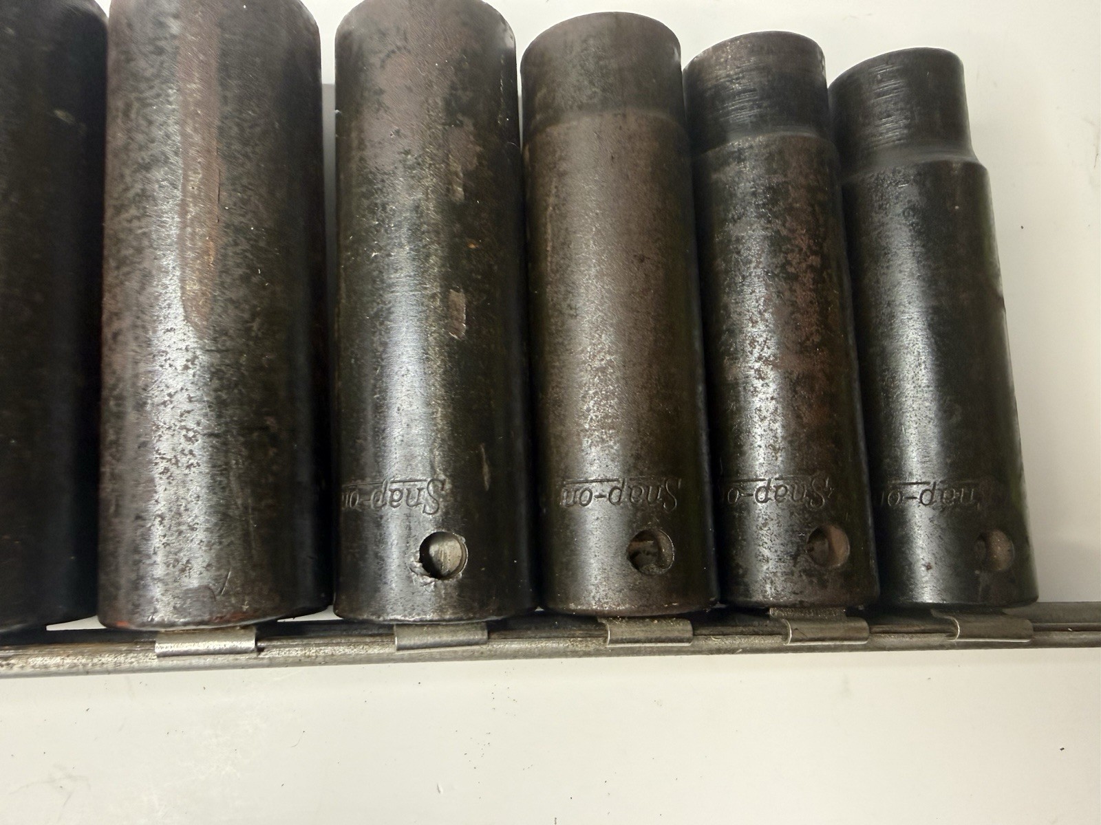 SNAP ON 1/2 Drive 6 Point Deep Impact Sockets SIM160-SIM320 1/2”-1” 9 Pcs SAE