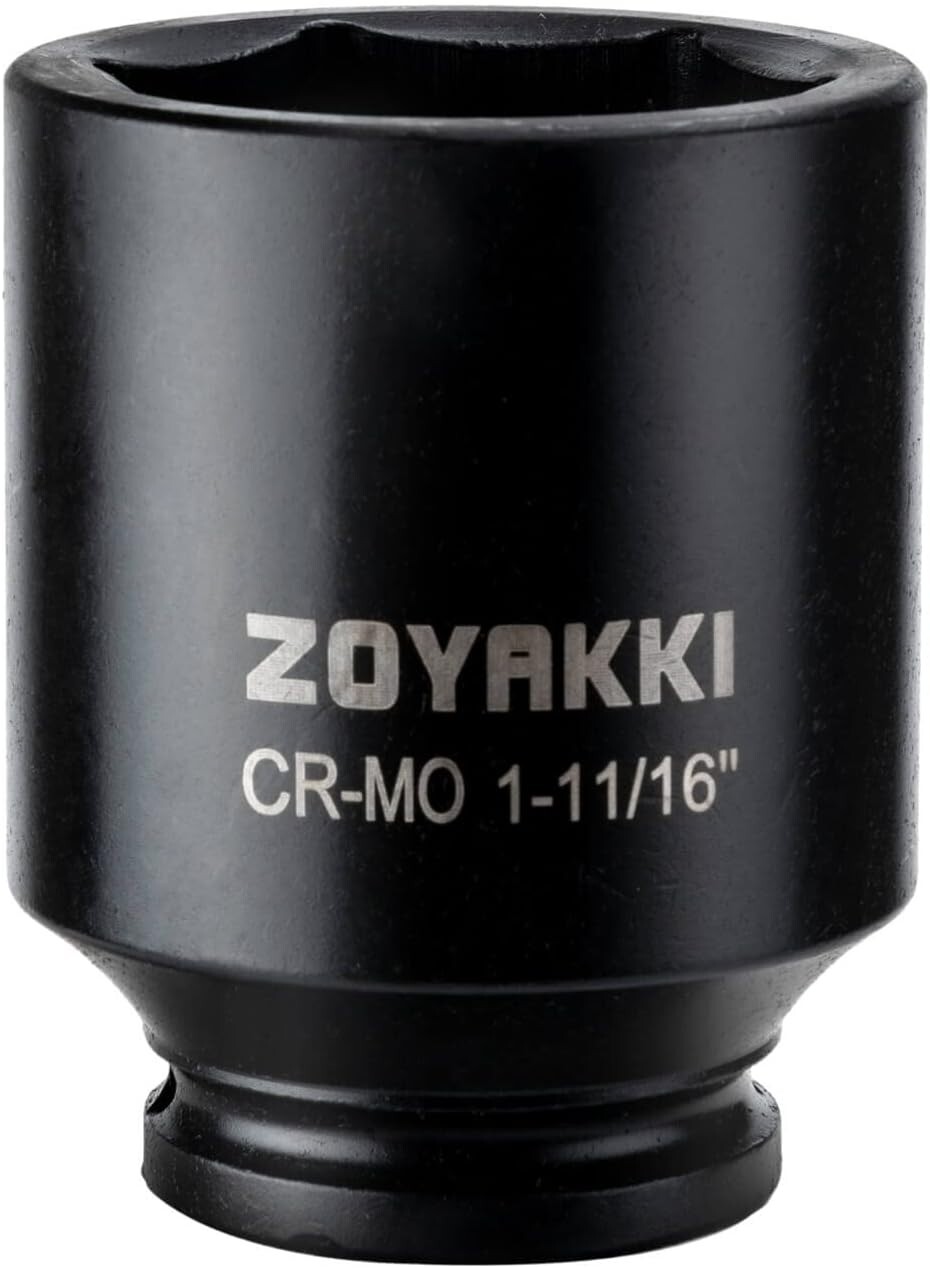 1-11/16″ Deep Impact Socket – Corrosion-Resistant, Easy to Read Markings
