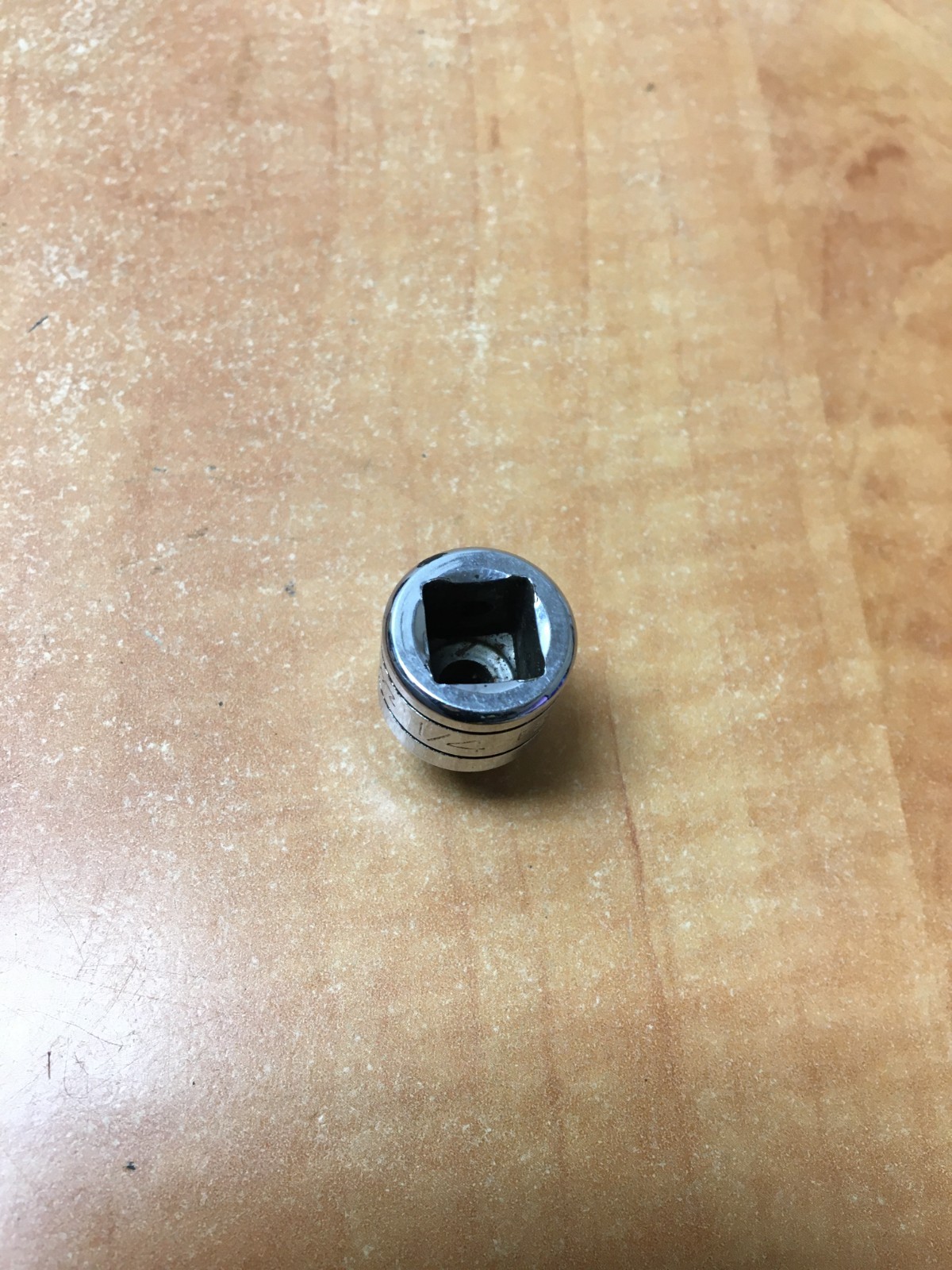 Snap On 3/8″ Drive 1/4″ Shallow 6pt SAE Socket FS081