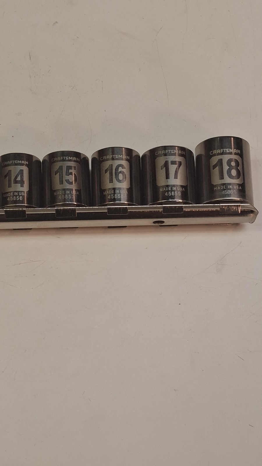 CRAFTSMAN EASY READ 24-PIECE 3/8″ DRIVE 6 POINT METRIC/SAE SOCKET SET *USA*