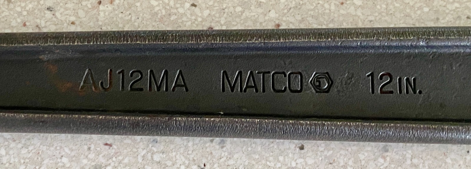 Matco Tools AJ12MA 12 Inch Adjustable Wrench Used 12″