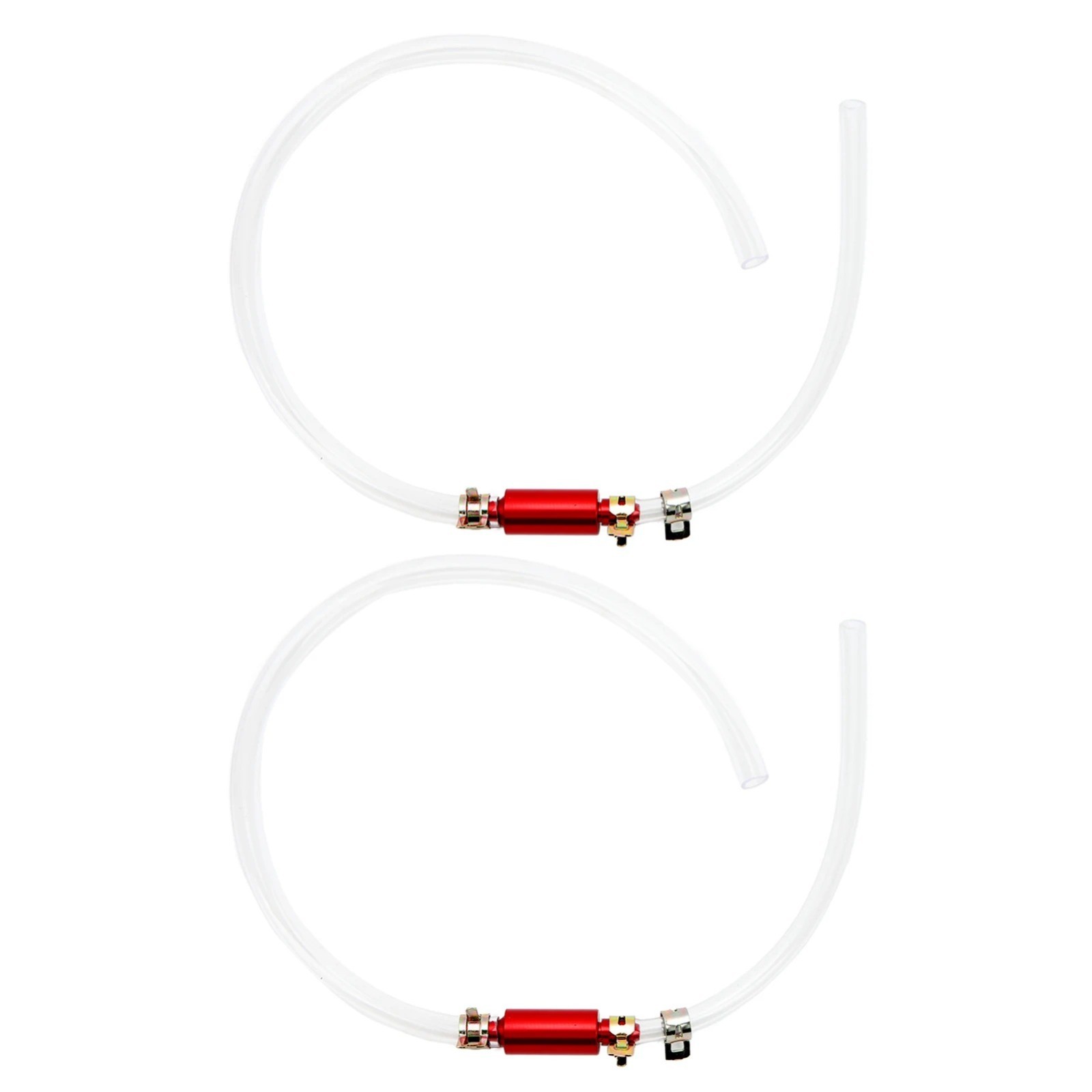 1Pair Brake Bleeder Hose 6MM Long Lasting One-Way Check Valve