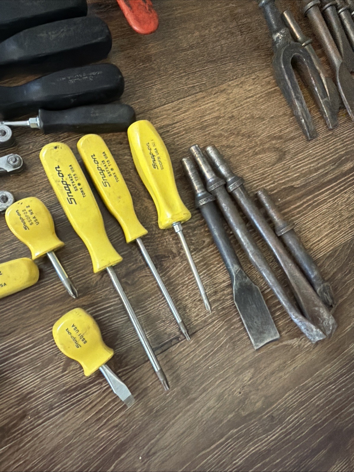 Large Snap On Mac Craftsman Tool Lot, Wrench’s screwdrivers Ratchet Flex Head