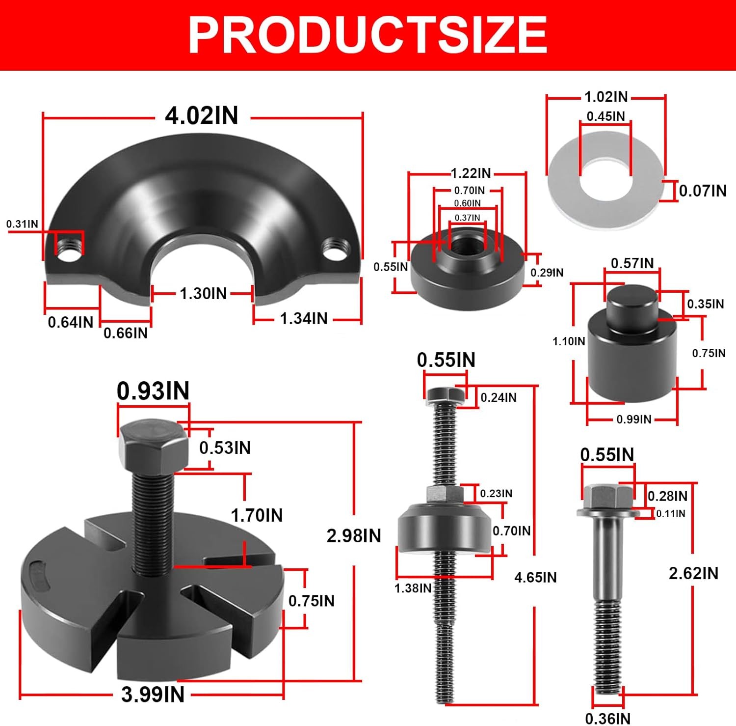 For Ford/Mercury Water Pump Pulley Removal Tool 303-S455 303-009 211-185 ST-123