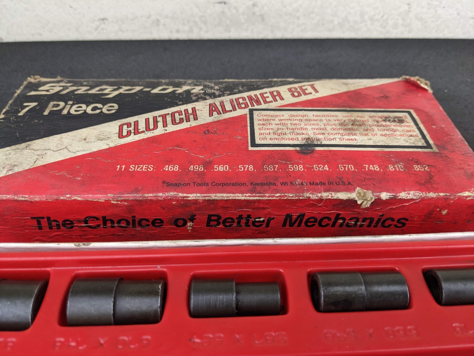 #bp336 Snap-On Tools A145 Clutch Aligner Set