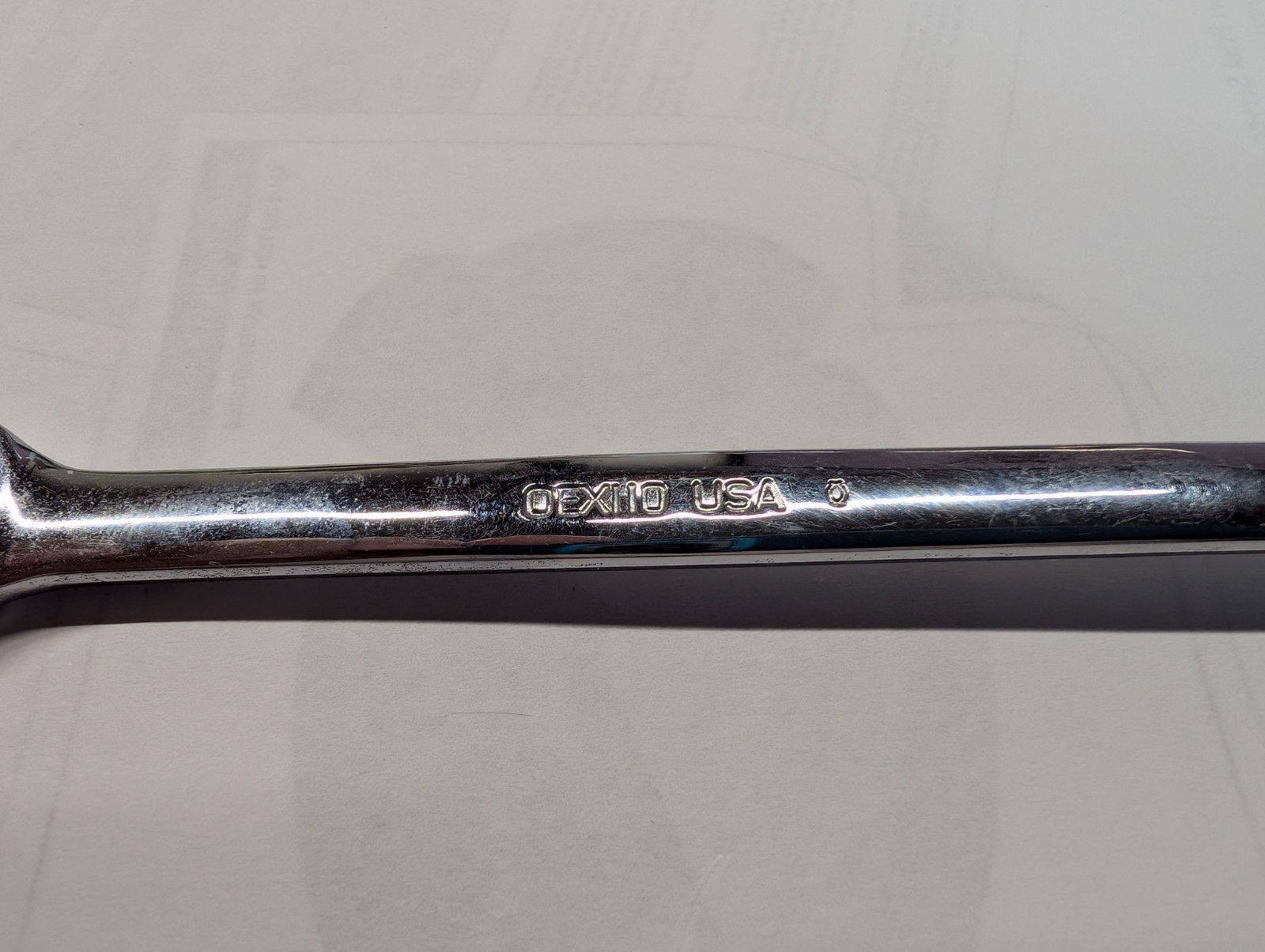 Snap On Tools OEX110 11/32″ SAE Combination Wrench 12 Point Chrome USA