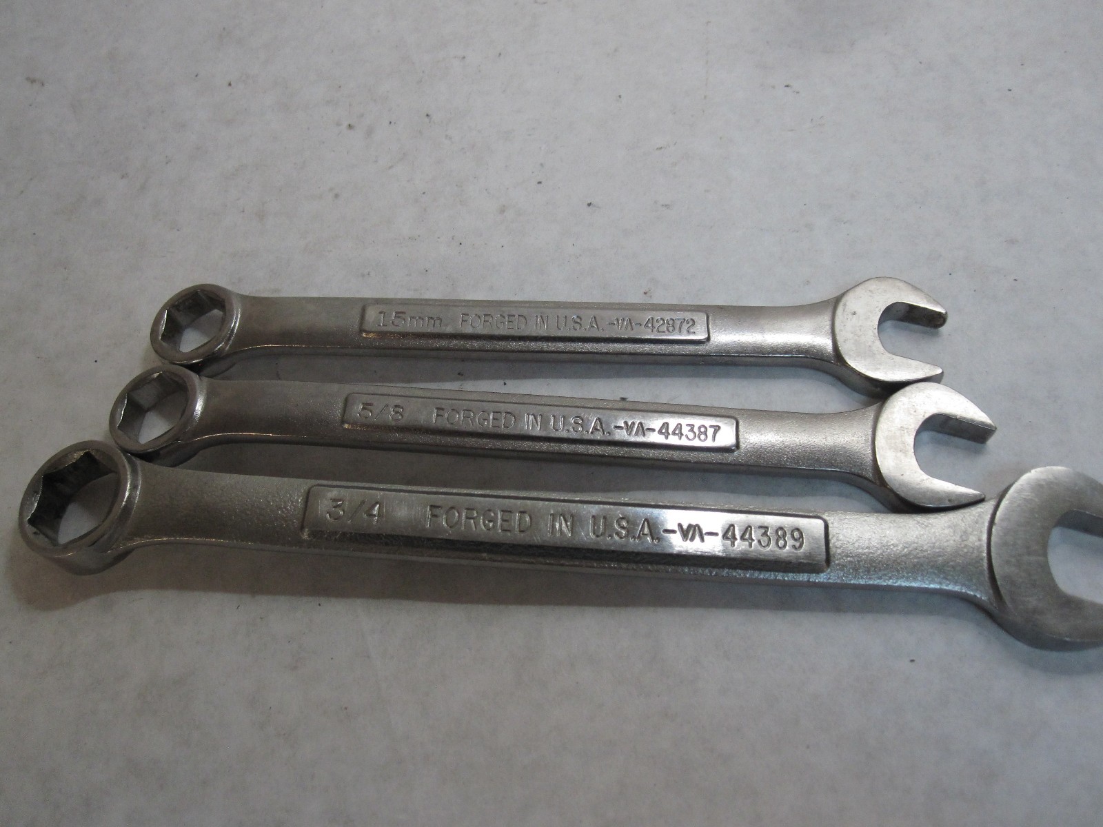 Craftsman set of 3 wrenches see description