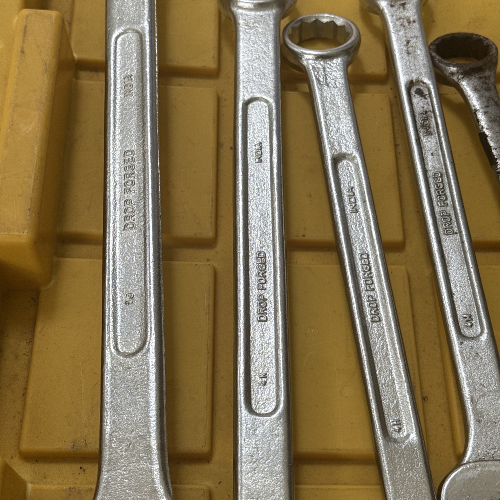 Gedore 6pc Lot 1 1/4, 1 1/16, 1, 15/16, 7/8, 13/16 Combination Wrench 12 point.
