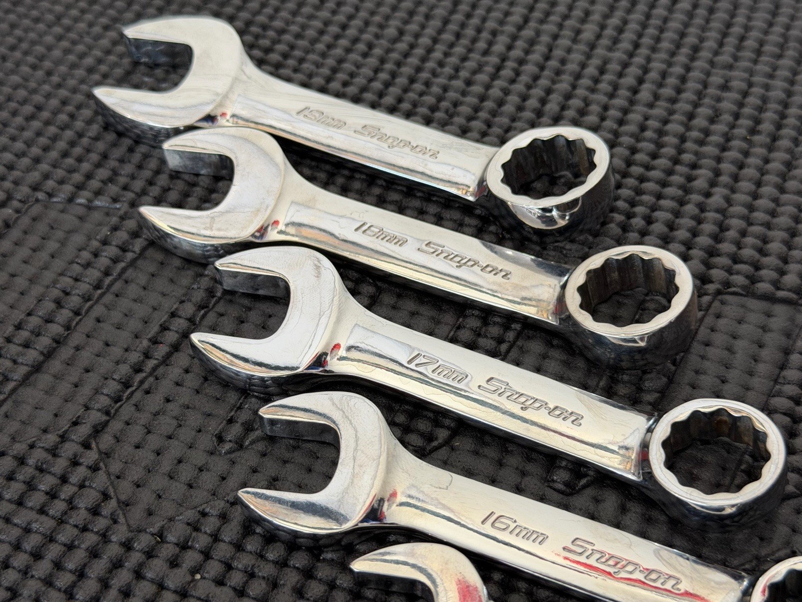 Snap-On 10PC Metric Flank Drive Midget Wrench Set (10-19 mm) USA🇺🇸 – OXIM710B