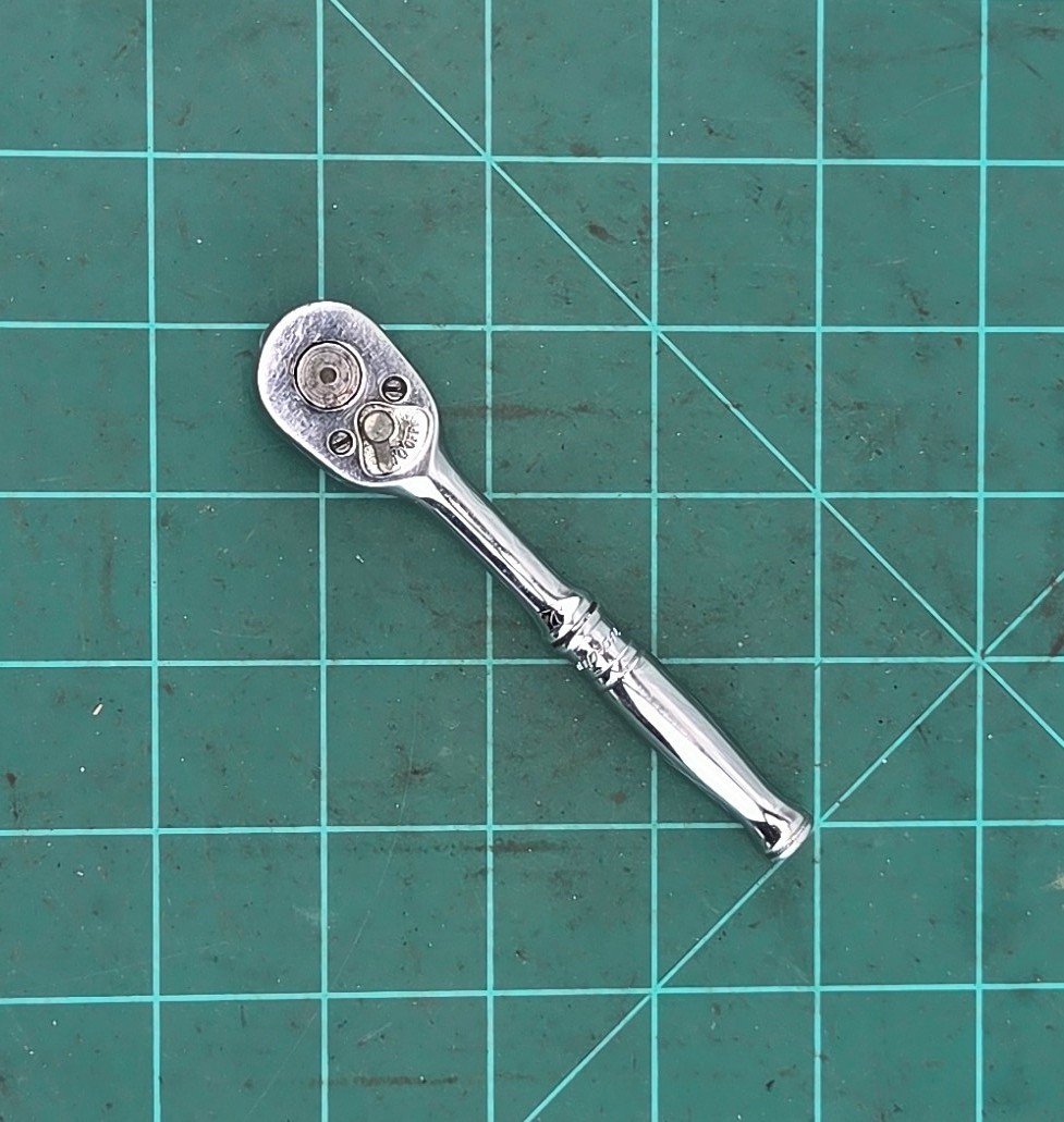 Snap On Tools 1/4″ Drive TM70C Ratchet Vintage