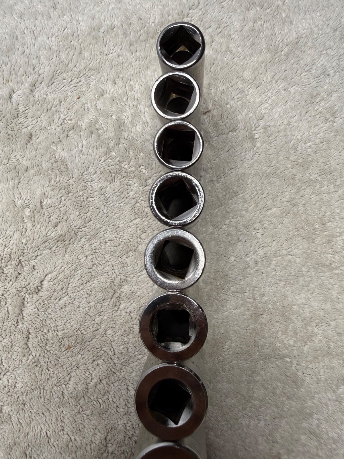 Craftsman USA G-Series 1/2” Drive SAE 12-Point DEEP Socket Set G4759x (11-pc)