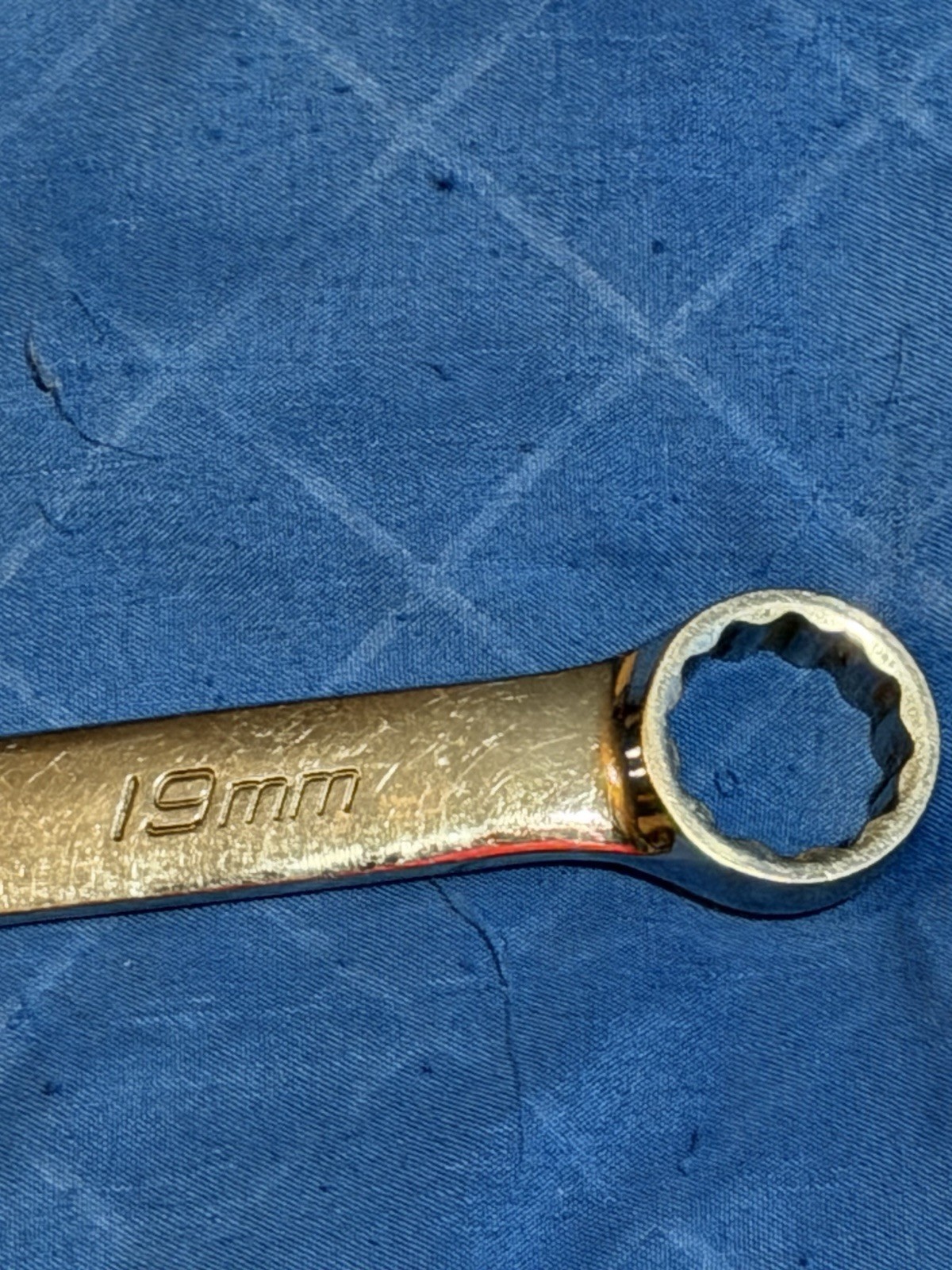 Snap-On Tools USA 19mm Metric Flank Drive PLUS Combination Wrench SOEXM19