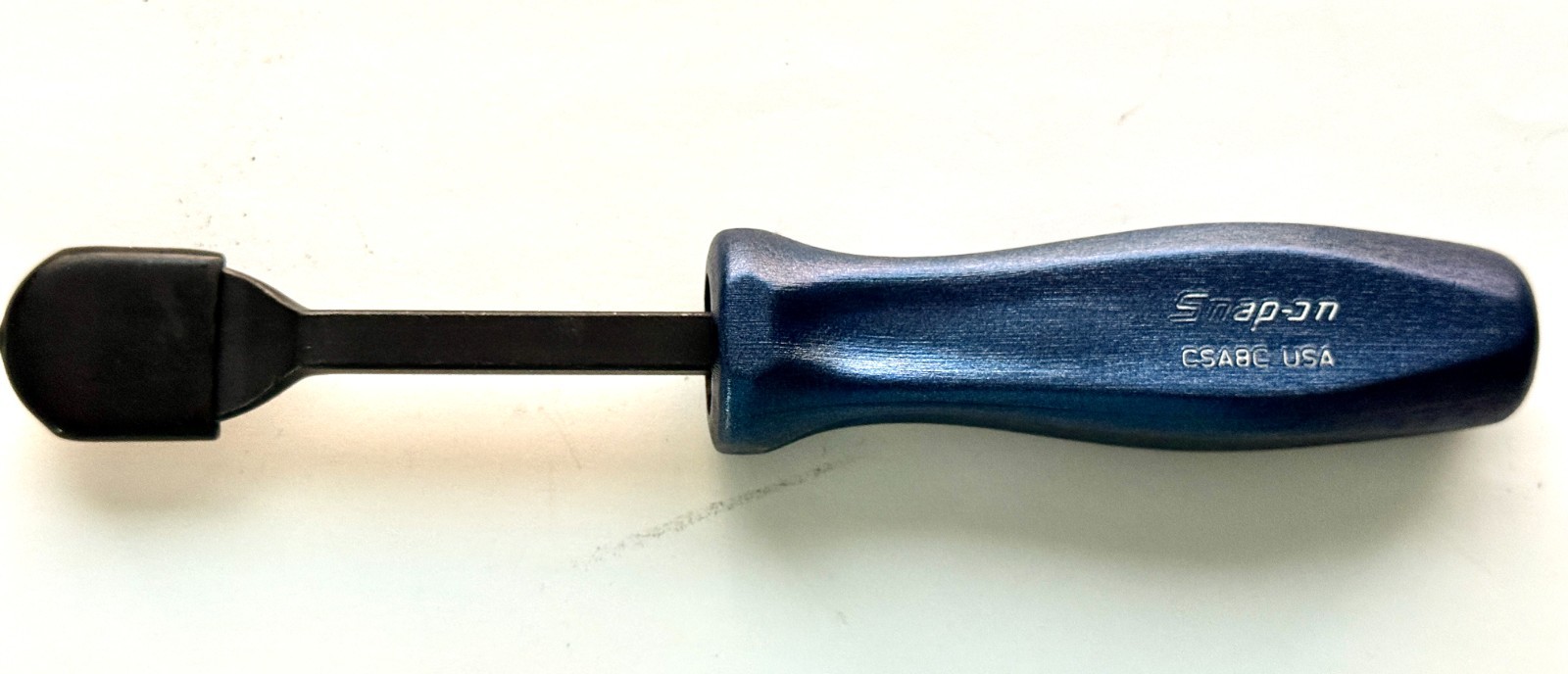 Snap-On Tools CSA8C 8″ Carbon Gasket Short Scraper USA Hard Handle Metallic Blue