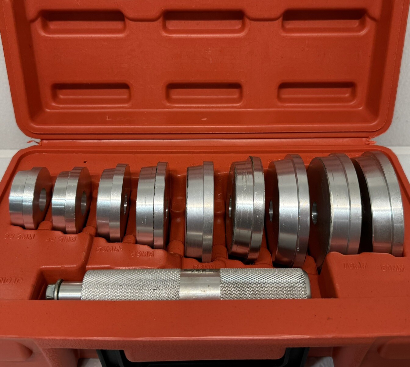 OMT Bearing Race and Seal Bush Driver Set 10 pcs Orion Motor Tech
