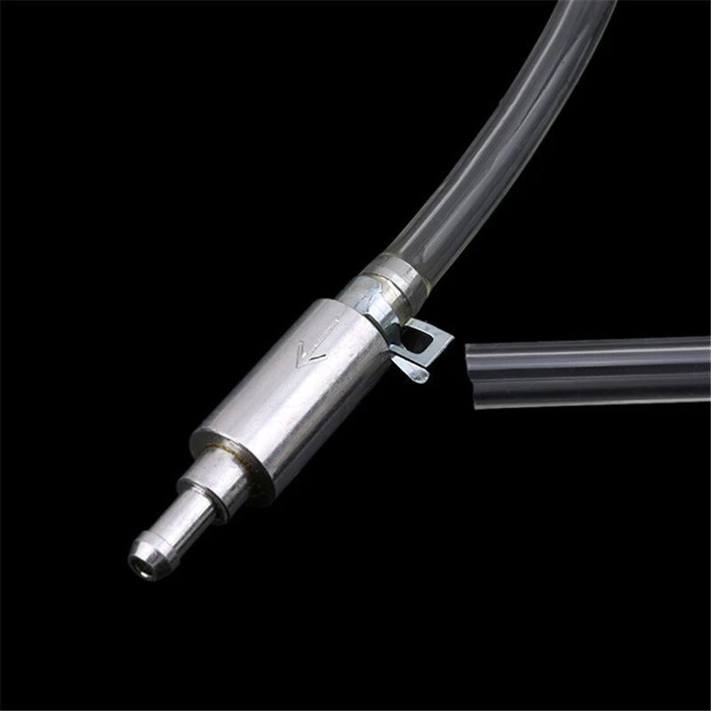 Motorcycle One Way Brake Fluid Drain Hose with Check Valve Brake Clutch Brake