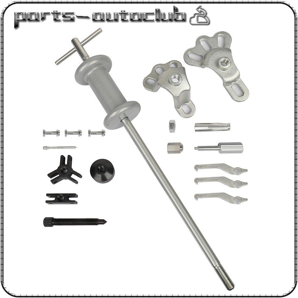 USA Slide Hammer Dent Puller Tool Kit Wrench Adapter Axle Bearing Hub Auto Set