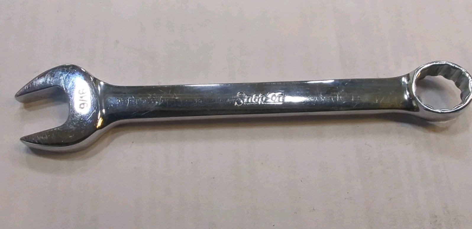 Nice Snap-on OEX-180 9/16″ Short Combination Wrench 12 Pt SAE USA