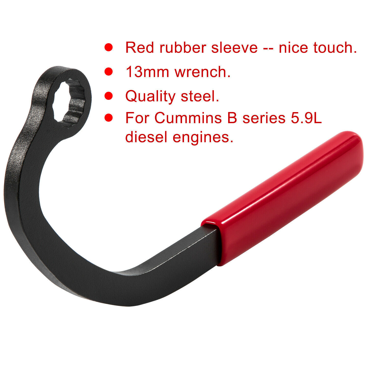 13mm Idle Lock Nut Wrench+Gear Puller+Engine Barring Tool Sets for Dodge Cummins