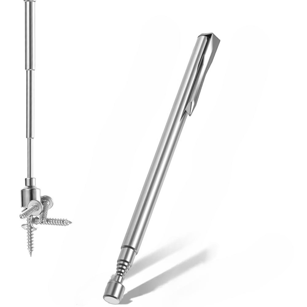 Telescopic Magnetic Pick Up Tool Long Reach Magnet Extendable Extending 3lb Pen
