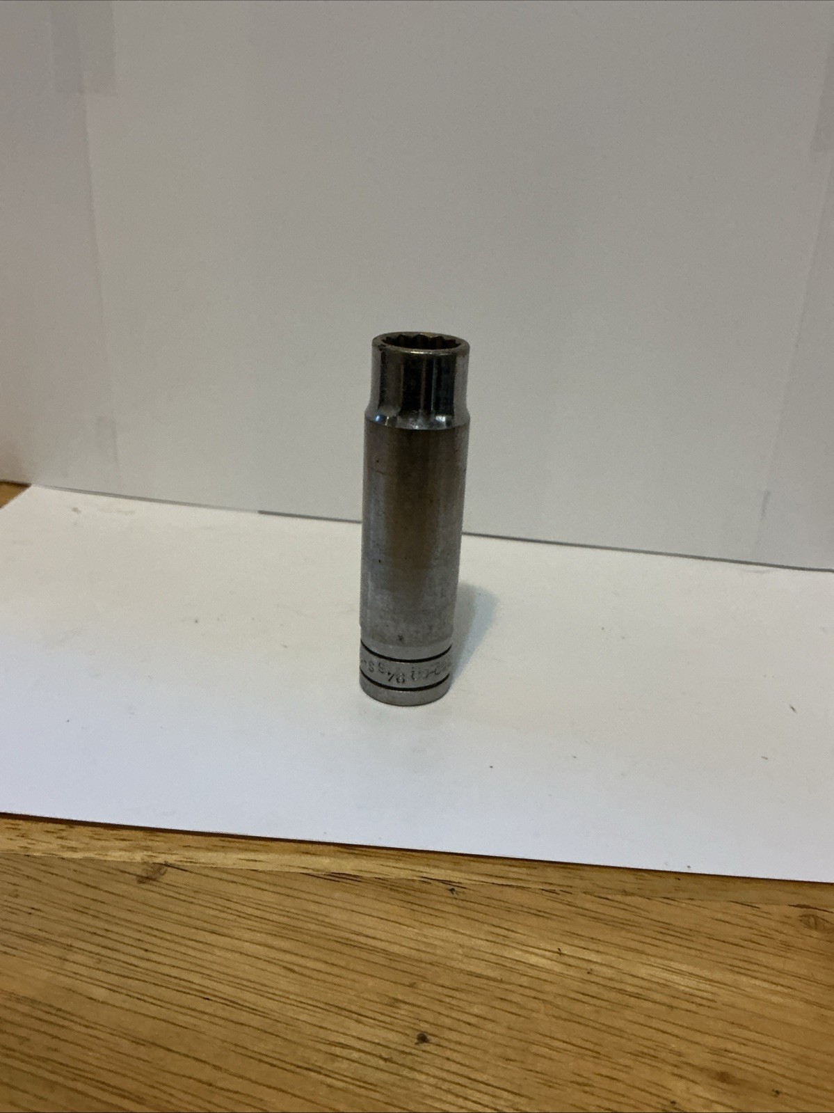 Snap On 1/2 Dr Deep well 12 Pt Socket 9/16 Model S181