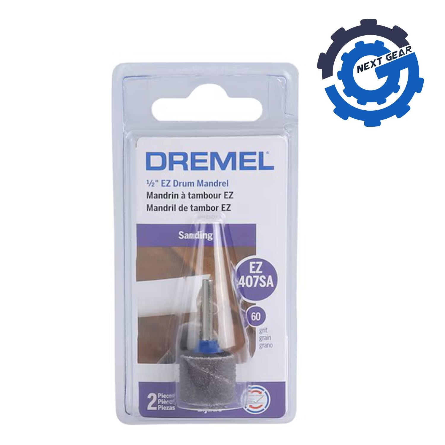 Dremel 2 pack EZ407SA-01 Drum Sanding Band 953 Aluminum Oxide 1/4 Grinding Stone