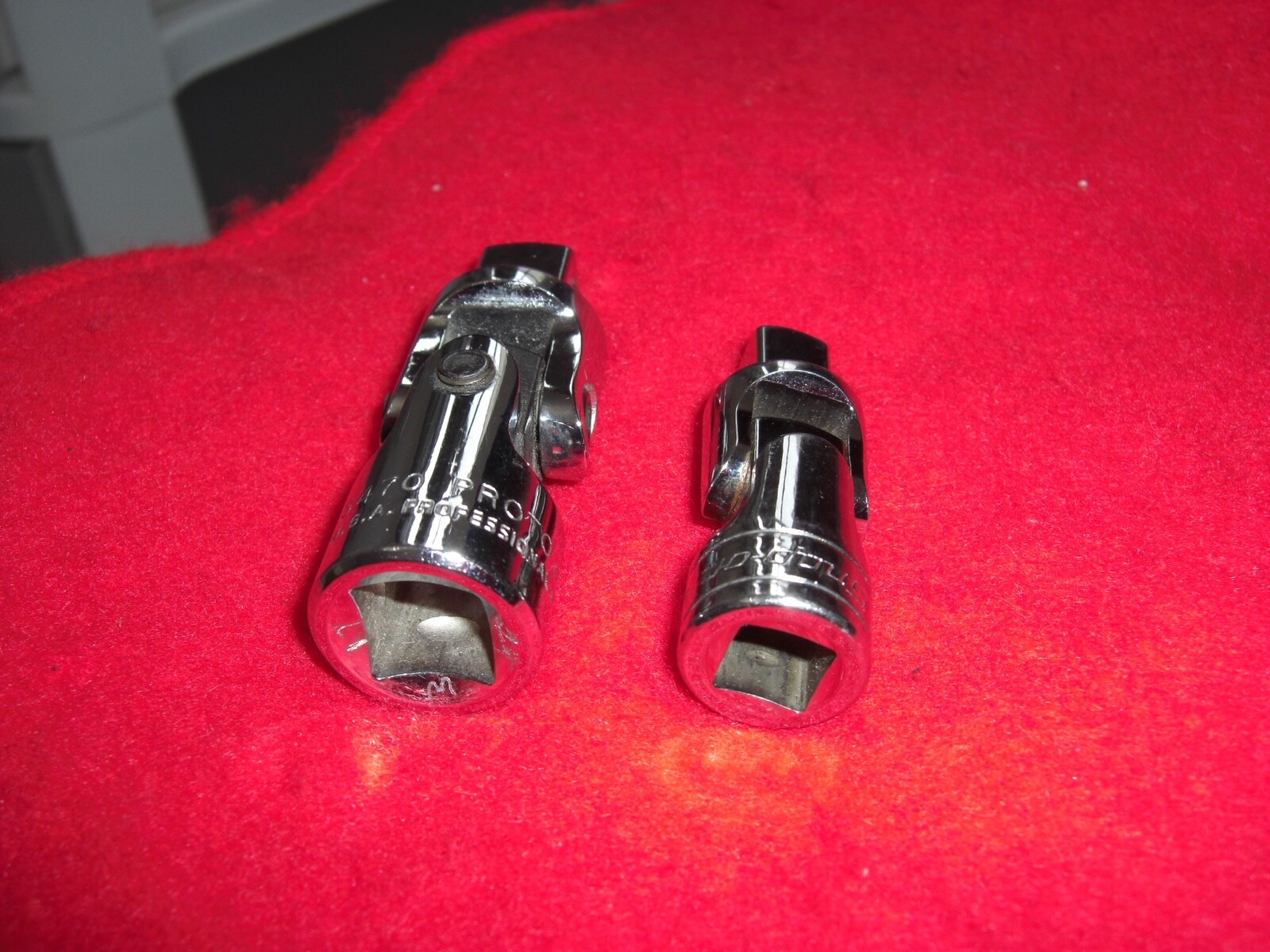 Proto / Snap-On 2 pc universal swivel set 1/2 and 3/8 dr. excellent condition!