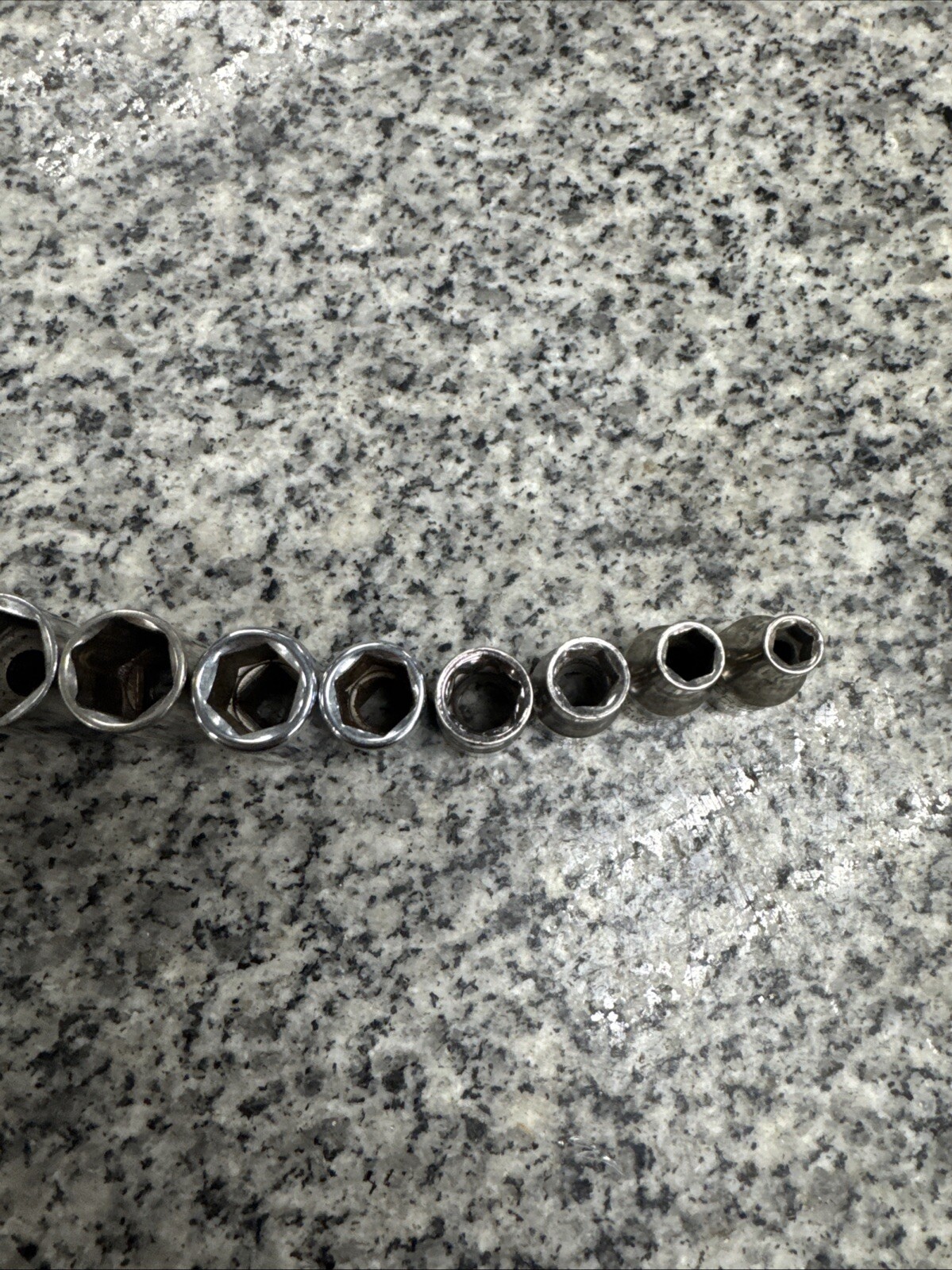 Craftsman 1/4”Dr Metric 6 Point Shallow 11 Piece Socket Set 4mm-14mm-USA
