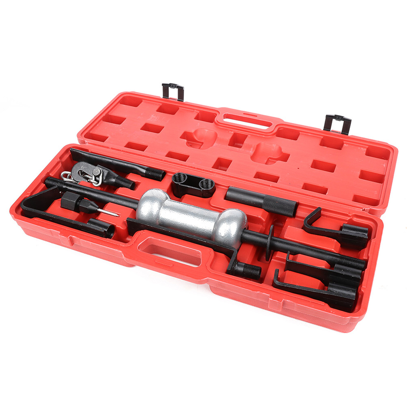 Auto Body Truck Repair Tool Kit Dent Puller w/ Hammer Slide 13PC Set
