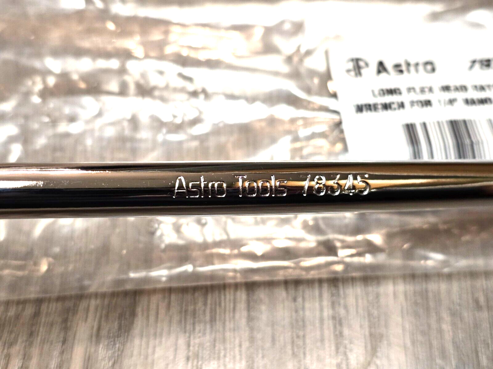 Astro Tools 10″ Long 11mm Flex Head 1/4″ dr Nano Socket Ratcheting Wrench #78345