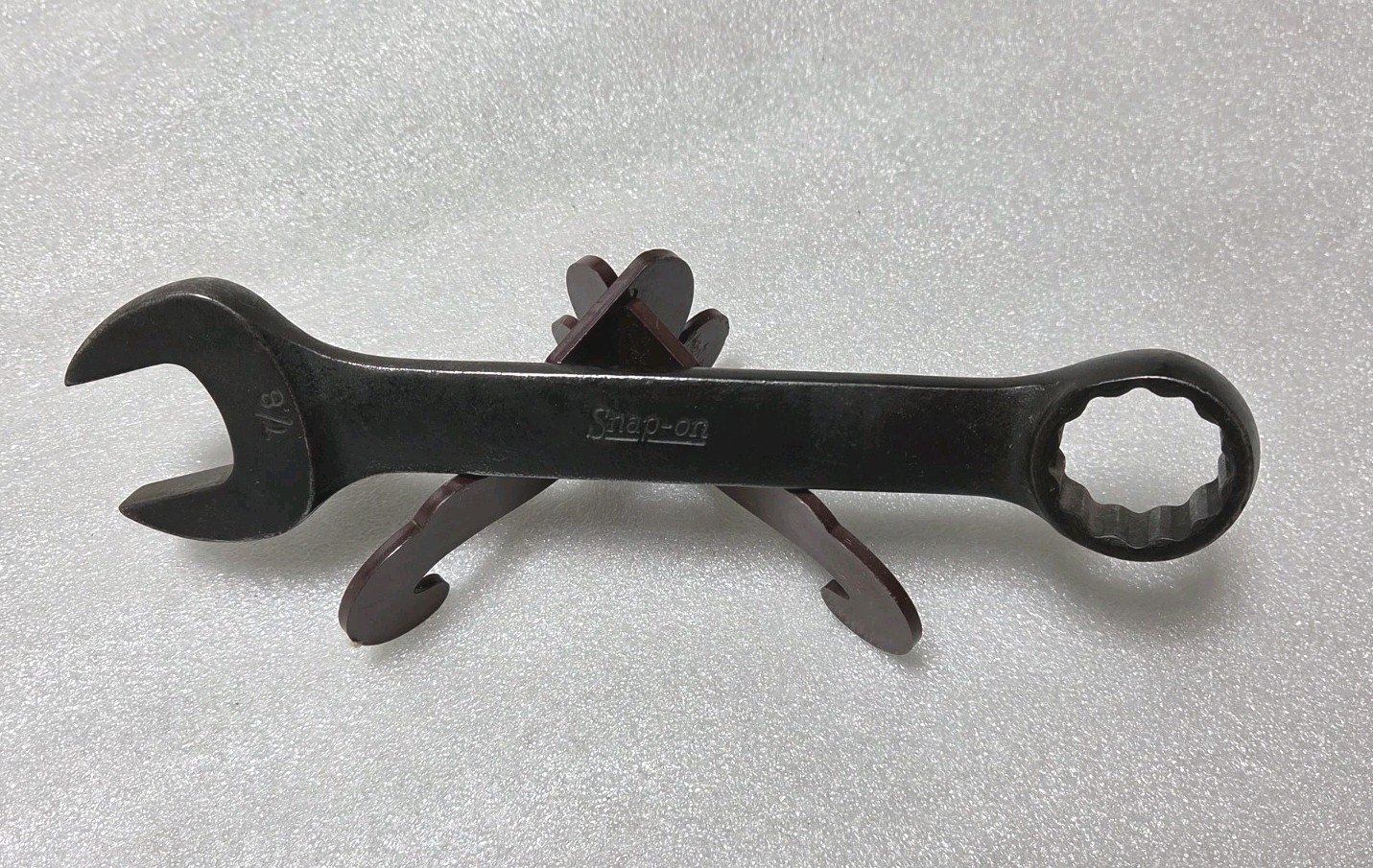 Snap On GOEX280 7/8 12 Point Short Combination Wrench, Matte Finish, Stubby