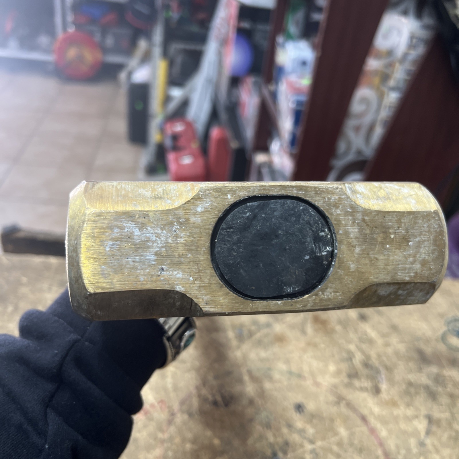 Matco Tools 3.6 8LB Brass Head Dead Blow Sledge Hammer