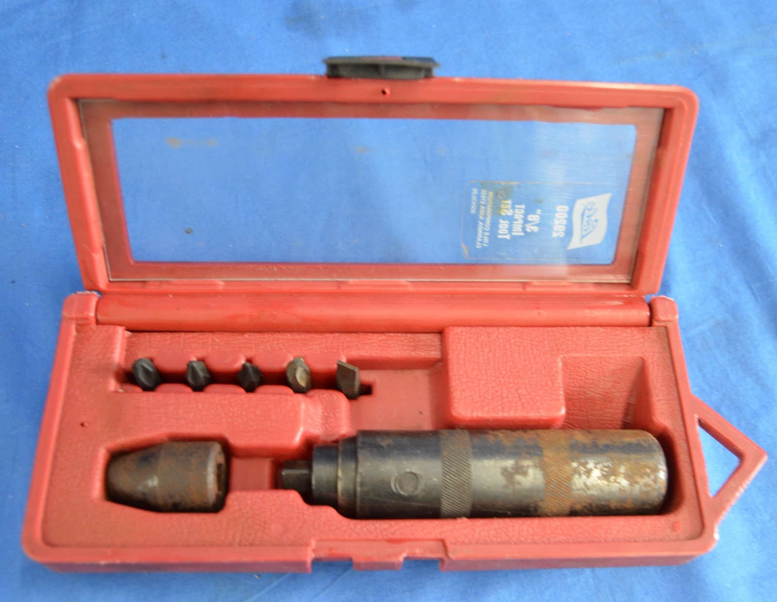 Lisle 29200 3/8″ Hand Impact Tool Set Driver With Bits & Case