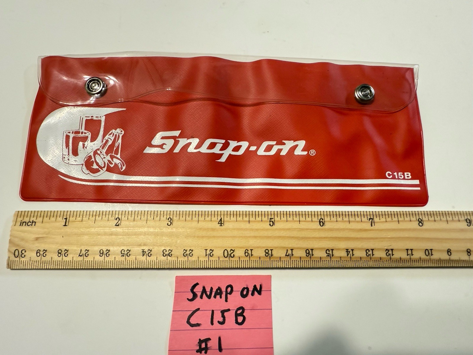 (Empty Case) Snap-On 11 Pc. Allen Wrench Set SAE Hex Key C15B NO TOOLS Excellent